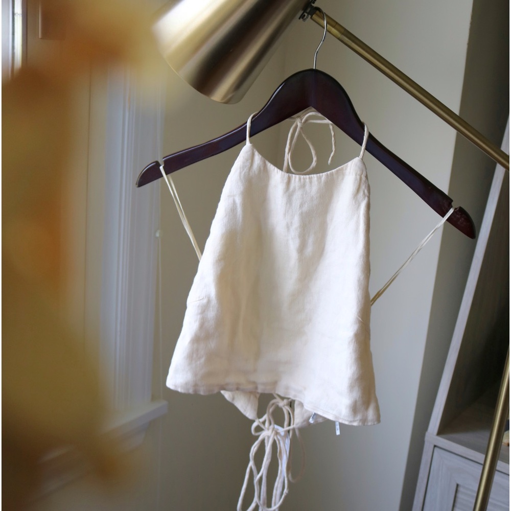 Linen ZARA Halter Top - Size S - NWT